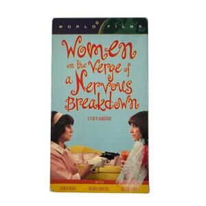 Vintage Women on the Verge of a Nervous Breakdown VHS 1988